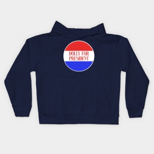 Dolly for President Kids Hoodie